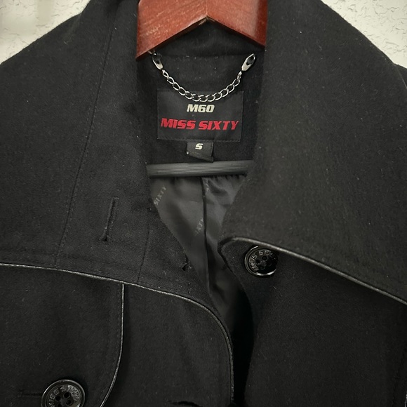 Miss Sixty Wool Coat size small - Picture 4 of 7